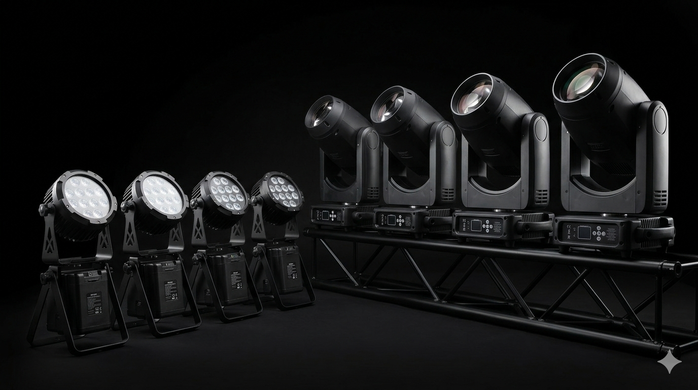 Jeux de lumières haut de gamme TIMETODANCEDJ